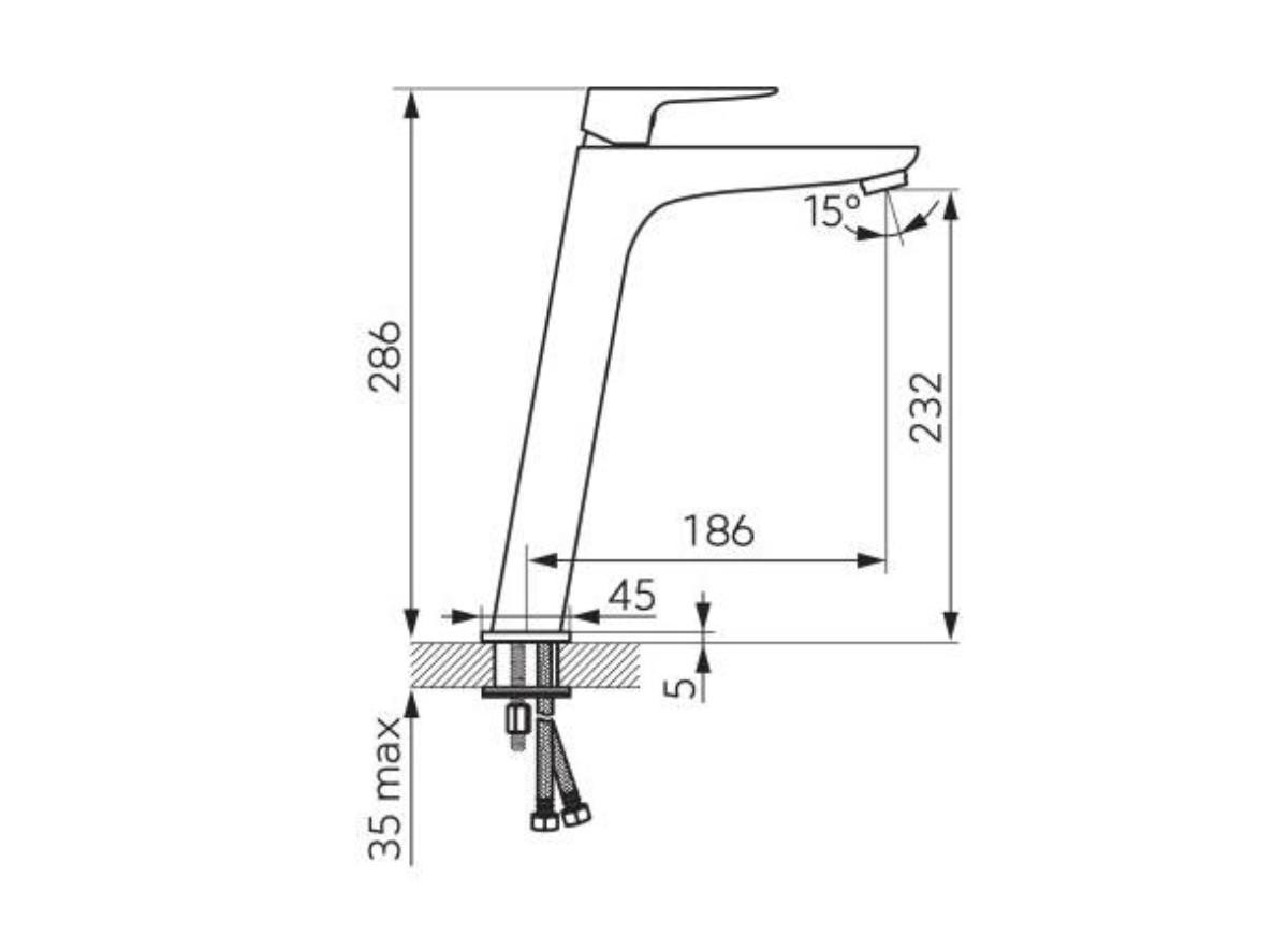 NORDIC CREMONA 60 CM | KOMPLETT MØBELPAKKE TIL BADEROM | UTEN MINSTEPRIS!
